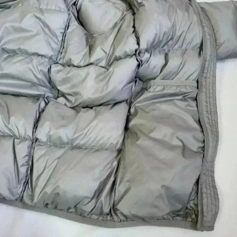 Medium JOE FRESH Gray Hooded Puffer Coat - Picture 9 of 14